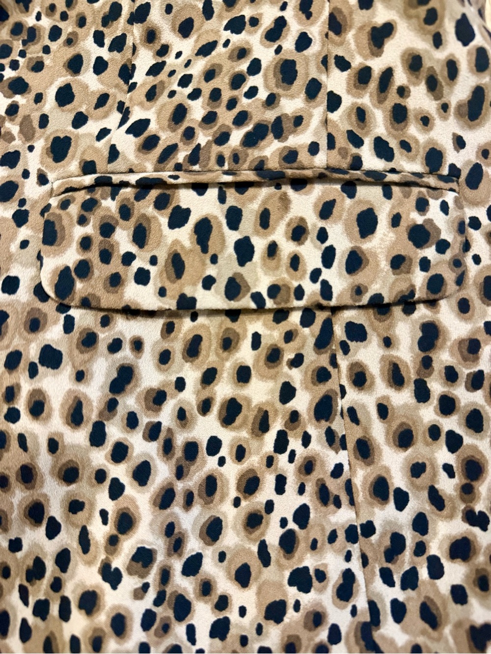 New Without Tags - LOFT Leopard Print Blazer - Picture 5 of 6